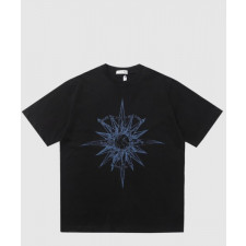 디올 플라워 코튼 톱