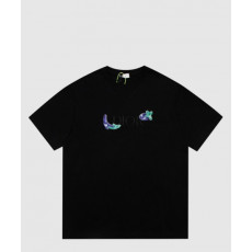 디올 로고 프린트 반팔