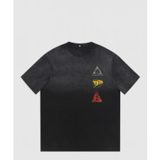 디올 로고 프린트 반팔