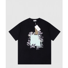 디올 플라워 코튼 톱