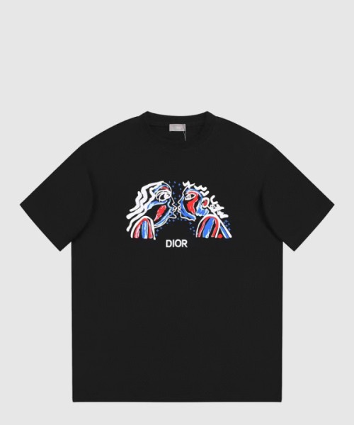 디올 플라워 코튼 톱