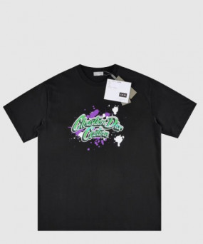 디올 플라워 코튼 톱