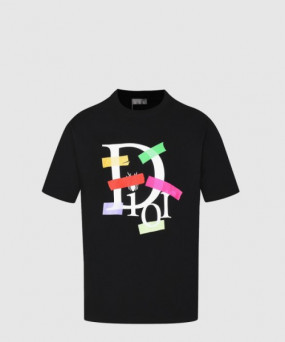 디올 플라워 코튼 톱