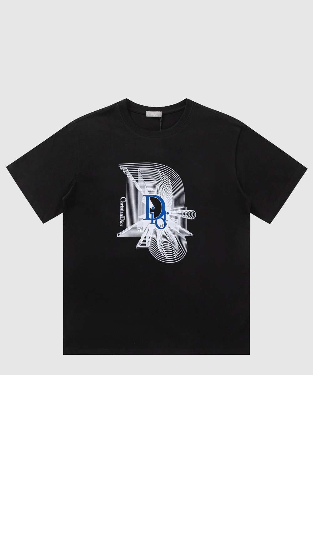 디올 플라워 코튼 톱