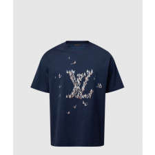 루이비통 엠브로이더드 코튼 티셔츠