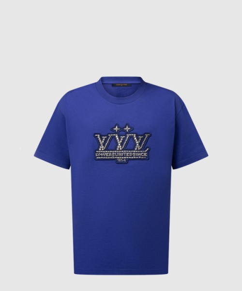 루이비통 엠벨리시드 코튼 티셔츠