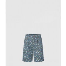 루이비통 다미에 와이드 샴브레이 쇼츠