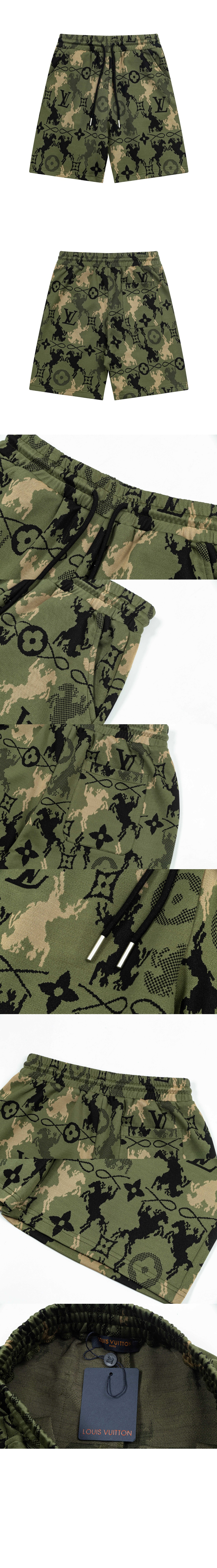 루이비통 로고 반바지