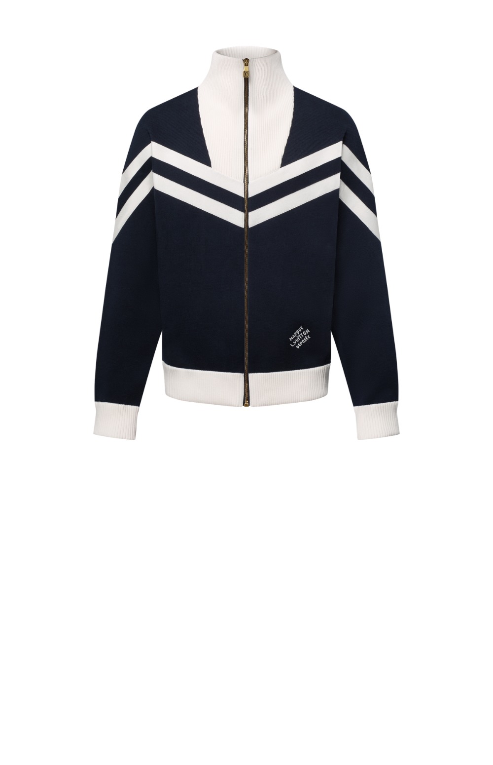 루이비통 니티드 코튼 세일러 블루종