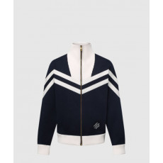 루이비통 니티드 코튼 세일러 블루종