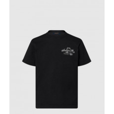 루이비통 엠벨리시드 쇼트 슬리브드 코튼 크루넥