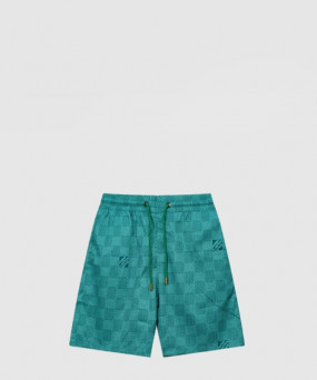 루이비통 프린티드 나일론 스윔쇼츠