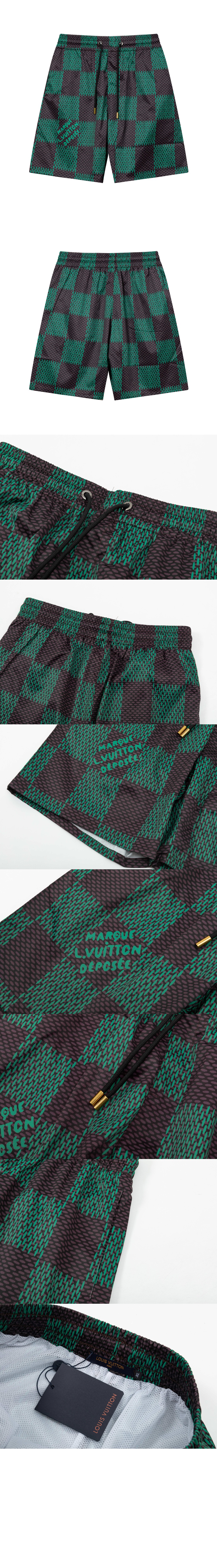 루이비통 로고 반바지