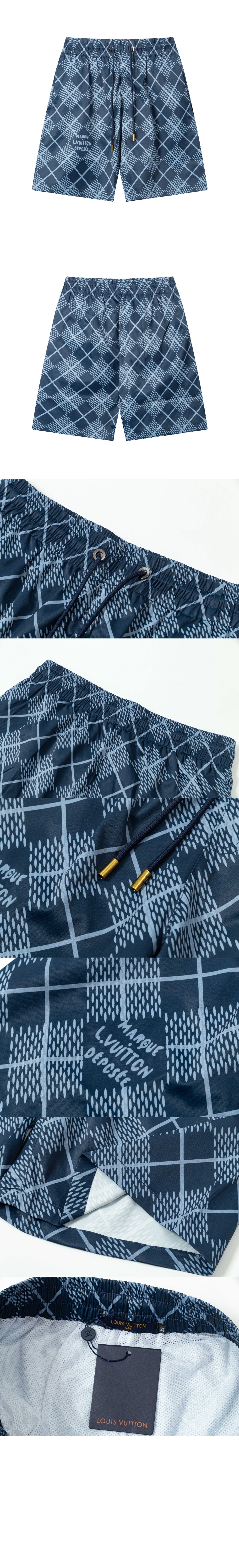루이비통 로고 반바지