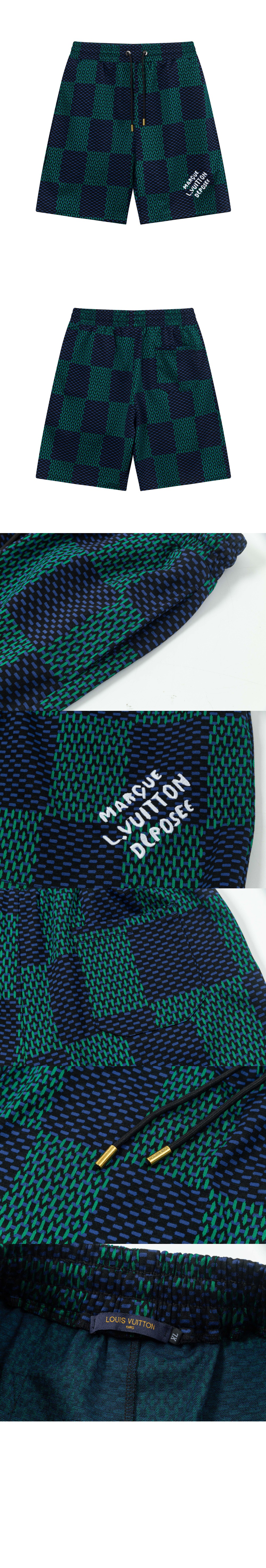 루이비통 로고 반바지