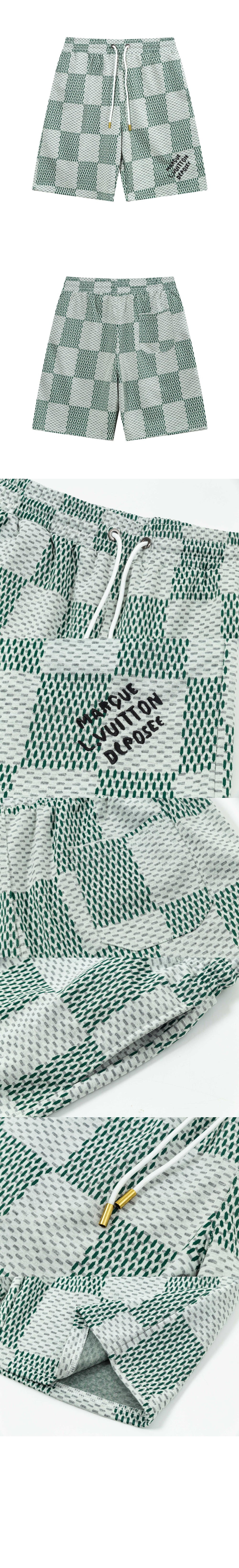 루이비통 로고 반바지