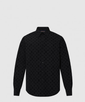 루이비통 모노그램 플록크 셔츠