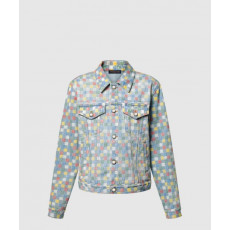 루이비통 다미에 데님 트러커 재킷