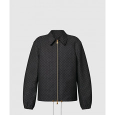 루이비통 코튼 블렌드 블루종