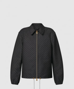 루이비통 코튼 블렌드 블루종