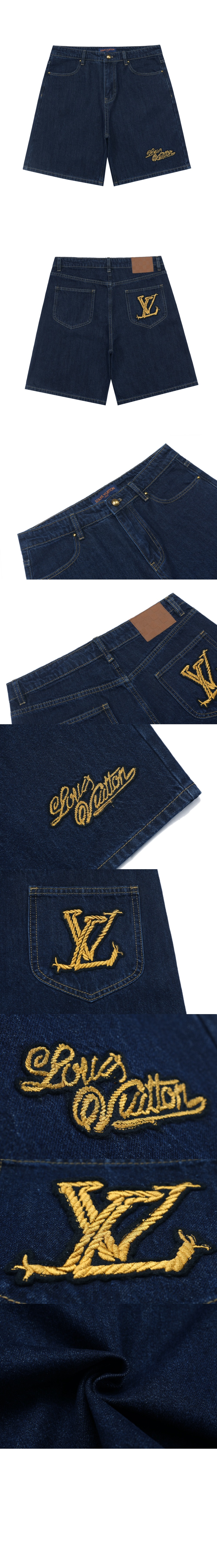 루이비통 로고 반바지