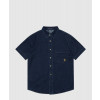 루이비통 시그니처 데님 쇼트 슬리브드 셔츠