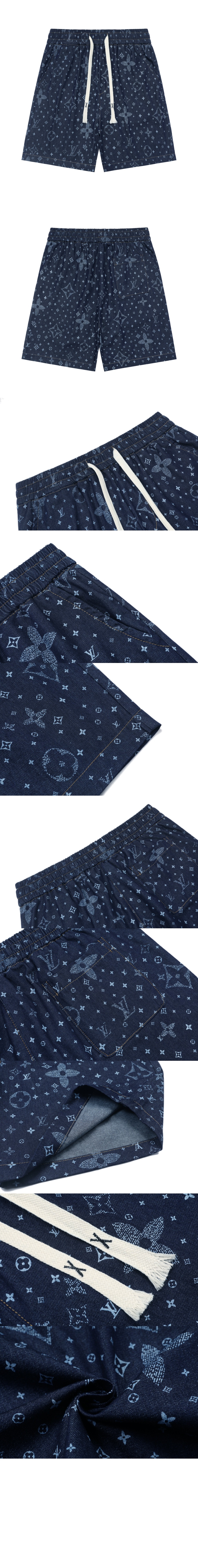 루이비통 로고 반바지