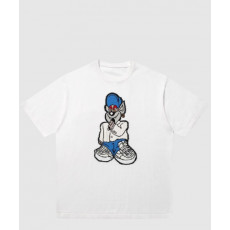 루이비통 로고 프린트 반팔