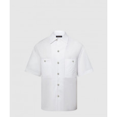 루이비통 시그니처 쇼트 슬리브드 코튼 셔츠