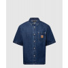루이비통 시그니처 데님 쇼트 슬리브드 셔츠