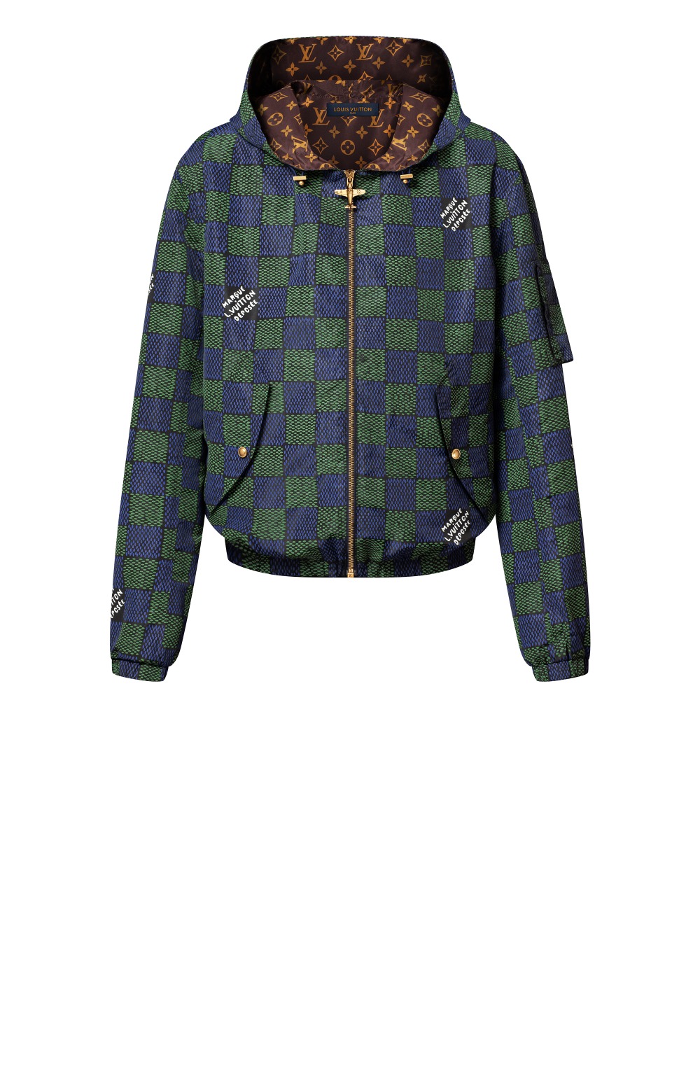 루이비통 다미에 리버서블 윈드브레이커