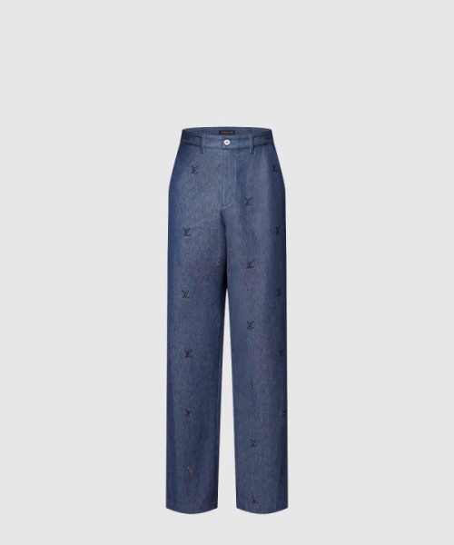 루이비통 엠벨리시드 데님 팬츠