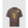 루이비통 워시드 엠벨리시드 코튼 티셔츠