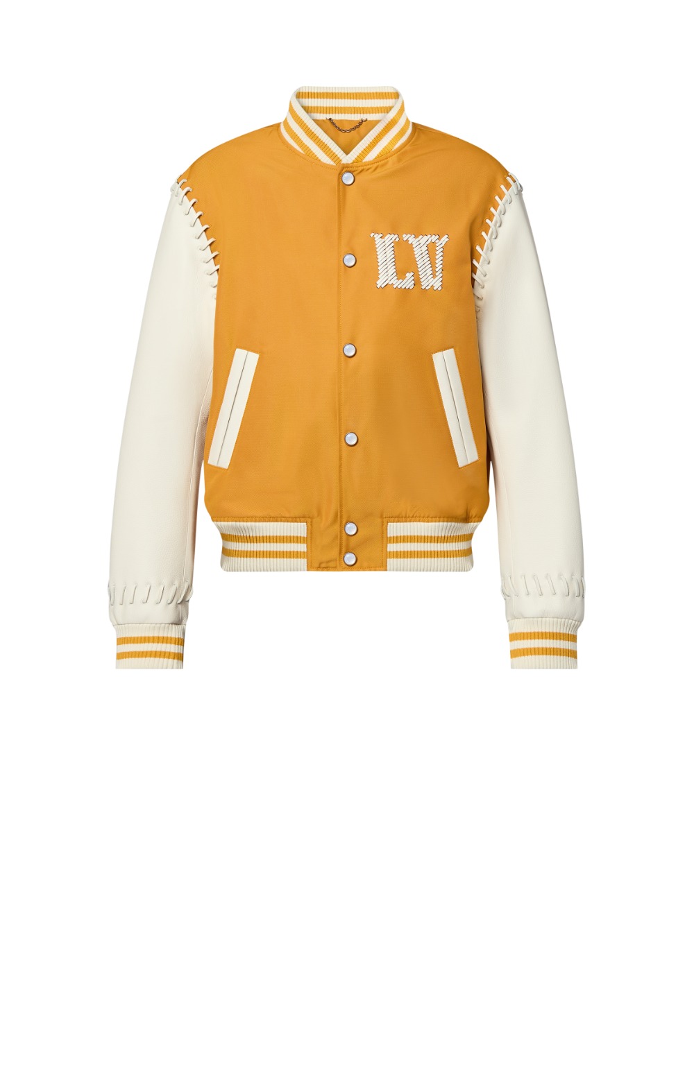 루이비통 엠브로이더드 바시티 블루종