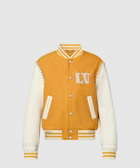 루이비통 엠브로이더드 바시티 블루종