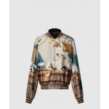 루이비통 실크 스카프 수베니어 재킷