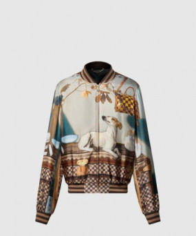 루이비통 실크 스카프 수베니어 재킷