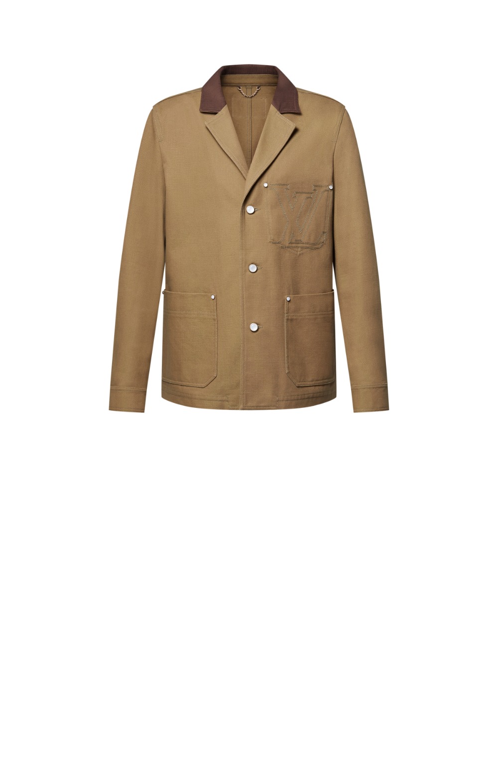 루이비통 테일러드 워크웨어 코튼 캔버스 재킷