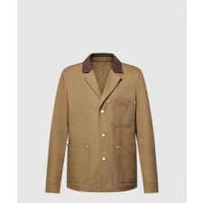 루이비통 테일러드 워크웨어 코튼 캔버스 재킷