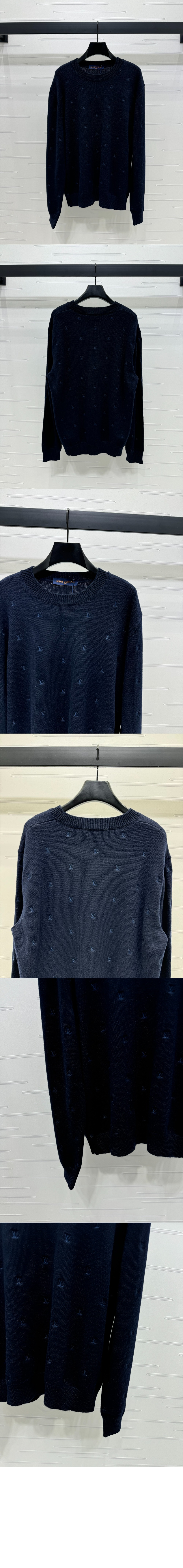 루이비통 프린트 니트 톱