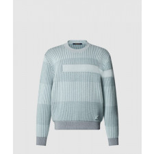 루이비통 자카드 코튼 크루넥