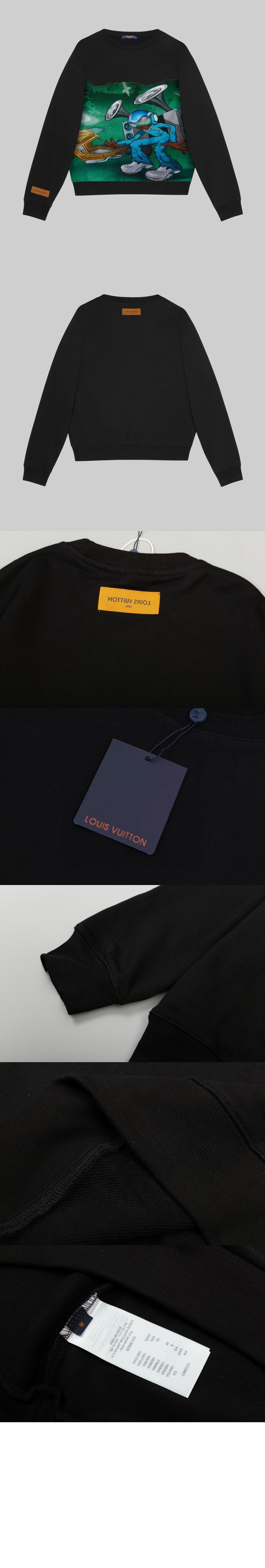 루이비통 플라워 코튼 톱