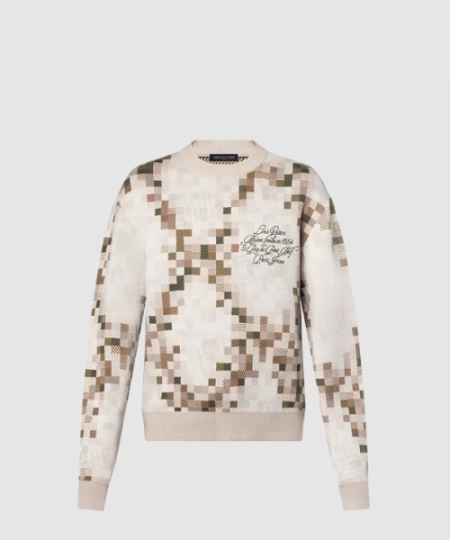 루이비통 다모플라주 자카드 풀오버