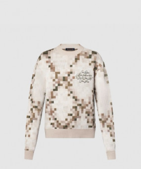 루이비통 다모플라주 자카드 풀오버