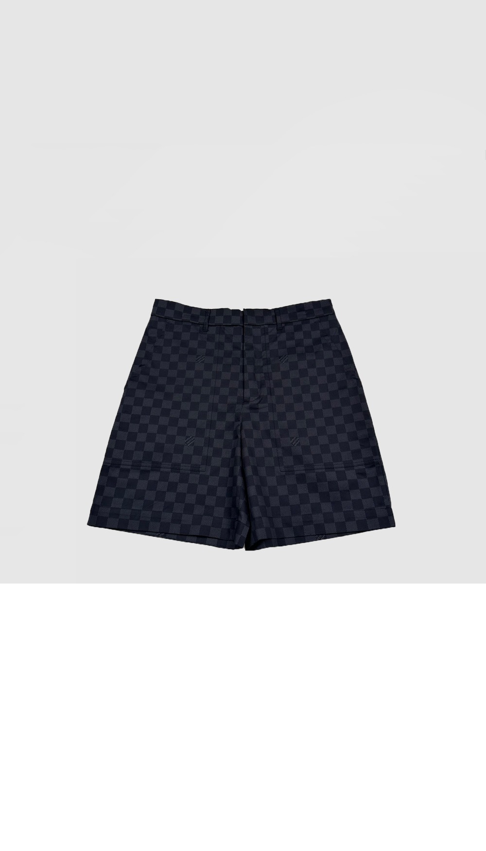 루이비통 울 블렌드 드로스트링 쇼츠