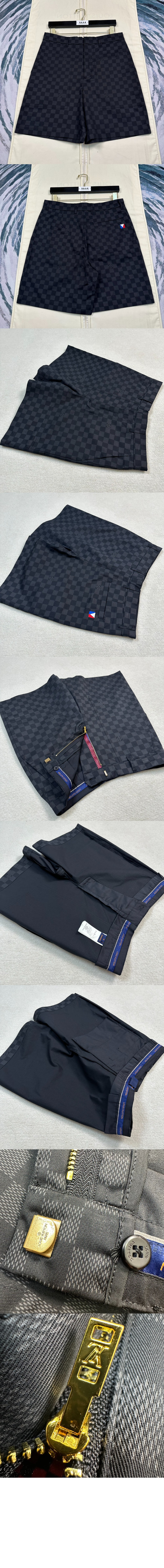 루이비통 울 블렌드 드로스트링 쇼츠