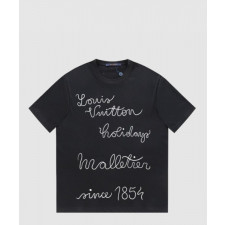 루이비통 엠브로이더드 클럽 티셔츠