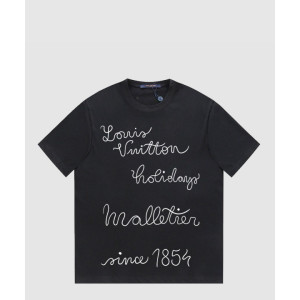 루이비통 엠브로이더드 클럽 티셔츠