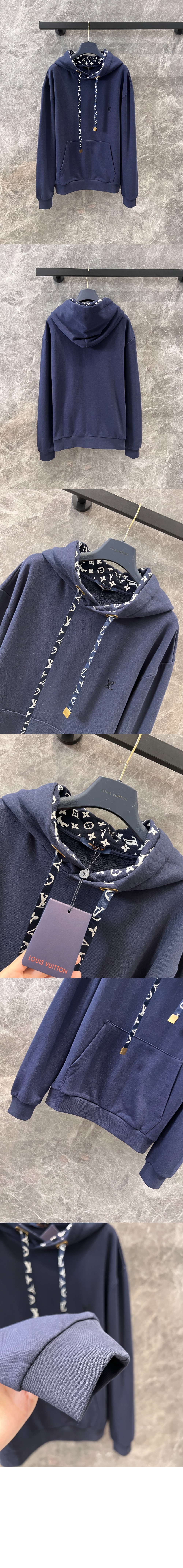 루이비통 코튼 후디