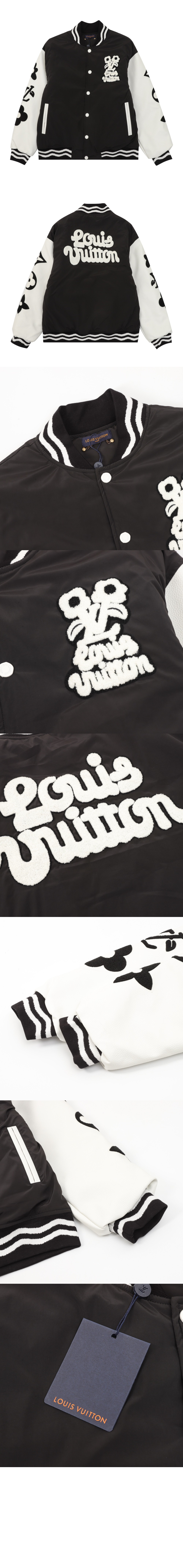 루이비통 엠브로이더드 바시티 재킷